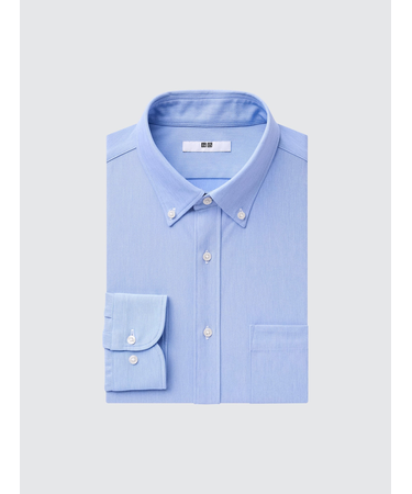 ノンアイロンジャージーシャツ(ボタンダウンカラー・長袖)22年春秋モデル