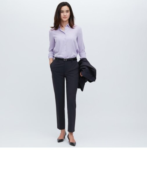 ストレッチテーパードアンクルパンツ(股下71 cm)