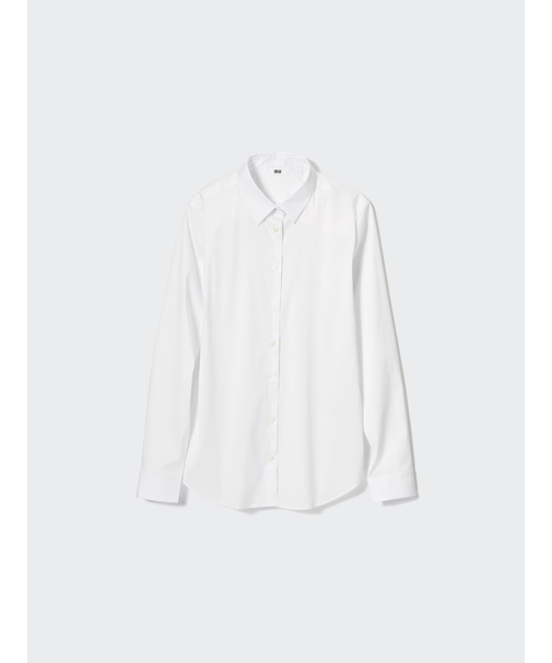 スーピマコットンストレッチシャツ(長袖)