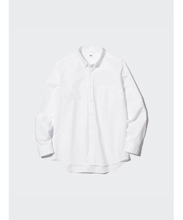 エクストラファインコットンブロードシャツ(ボタンダウン・長袖)