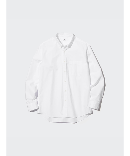 エクストラファインコットンブロードシャツ(ボタンダウン・長袖)