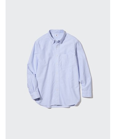 オックスフォードストライプシャツ（長袖）