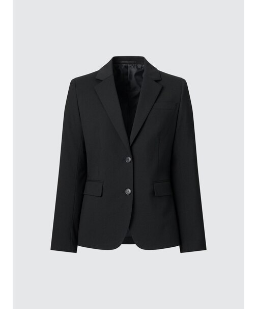 ストレッチテーラードジャケット/2つボタン