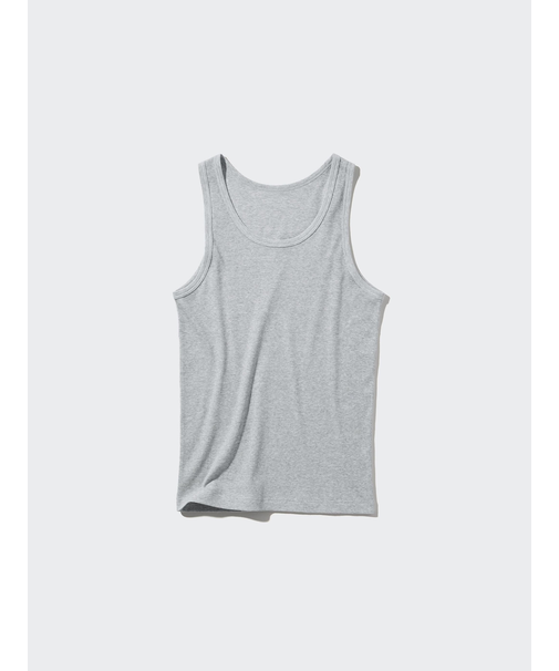 ドライカラーリブタンクトップ