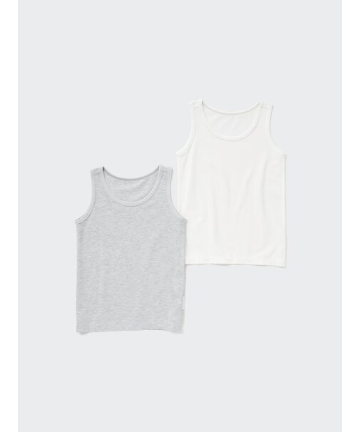 エアリズムコットンブレンドタンクトップ（2枚組）