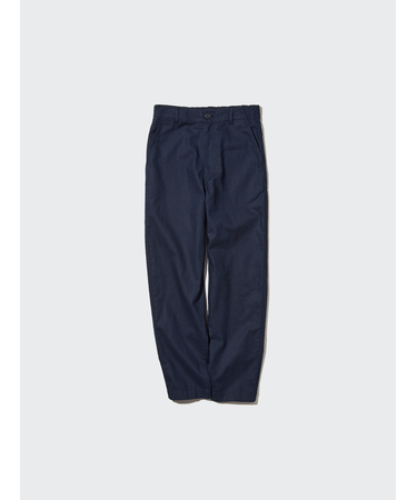 リネンコットンテーパードパンツ（丈標準63～65cm）