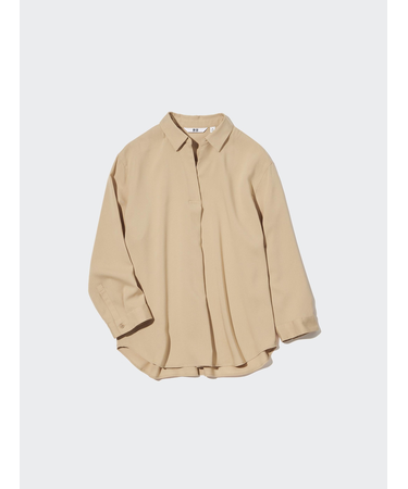 レーヨンスキッパーブラウス(7分袖)