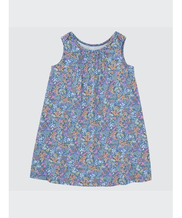 エアリズムコットンワンピース（フラワー・ノースリーブ）