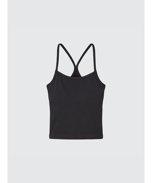 シームレスクロップドブラキャミソール