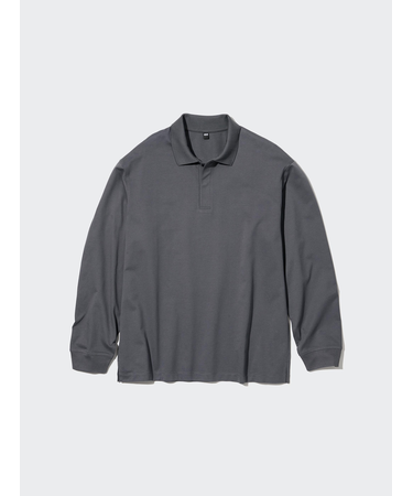 オーバーサイズポロシャツ（長袖）