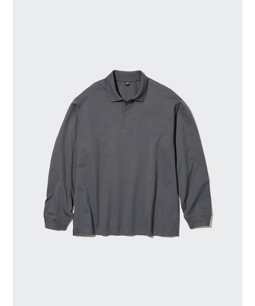 オーバーサイズポロシャツ（長袖）