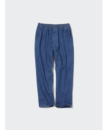 イージーリラックスアンクルパンツ（デニム）