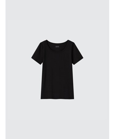 ヒートテックUネックT