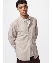 ブロードシャツ/チェック/ボタンダウン