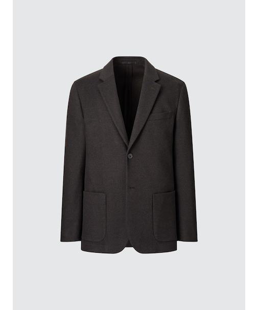 コンフォート2Bジャケット（ウールライク・袖丈着丈標準）