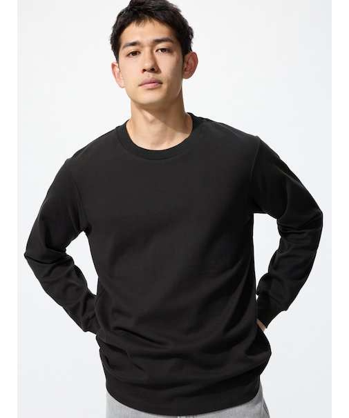 ソフトタッチクルーネックTシャツ