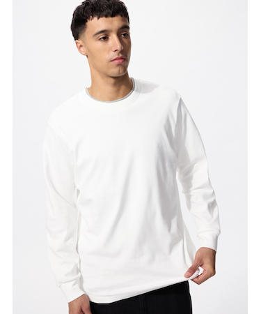 ソフトタッチクルーネックTシャツ