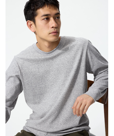 ソフトタッチクルーネックTシャツ