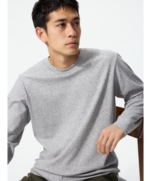 ソフトタッチクルーネックTシャツ