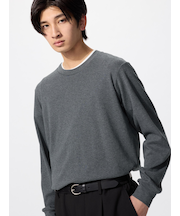 ソフトタッチクルーネックTシャツ