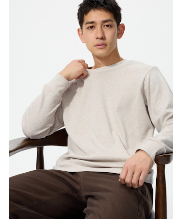 ソフトタッチクルーネックTシャツ