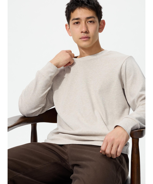 ソフトタッチクルーネックTシャツ