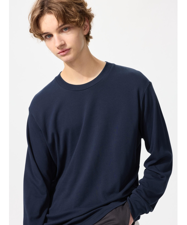 ソフトタッチクルーネックTシャツ