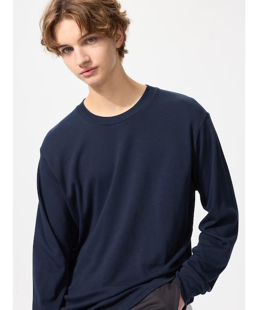 ソフトタッチクルーネックTシャツ