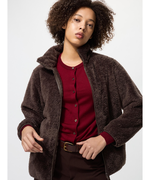 ファーリーフリースフルジップジャケット