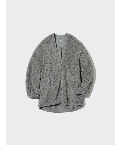 ライトボアフリースカーディガン