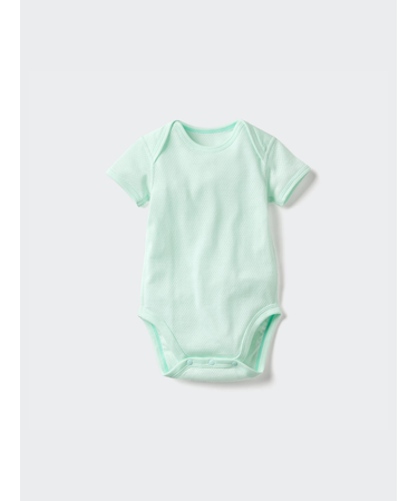 コットンメッシュボディスーツ