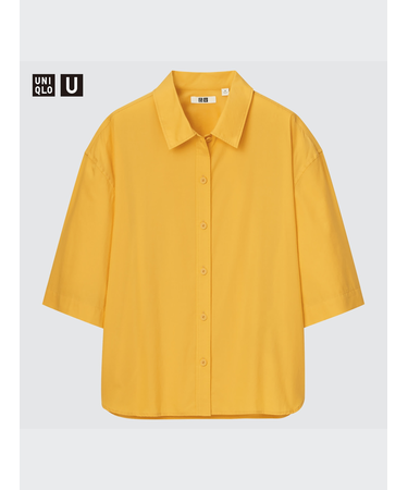 オーバーサイズシャツ(5分袖)