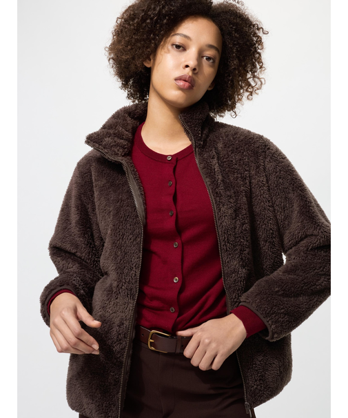 ファーリーフリースフルジップジャケット