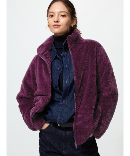 ファーリーフリースフルジップジャケット｜ユニクロの通販｜&mall
