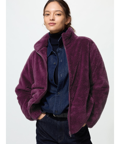 ファーリーフリースフルジップジャケット