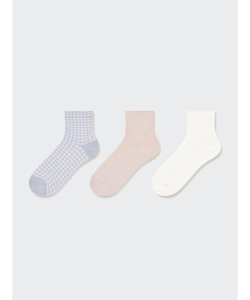 レギュラーソックス（クルーチェック･3足組）