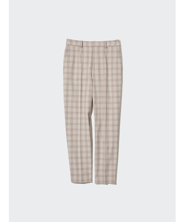 スマートアンクルパンツ(チェック・丈標準64~66cm)