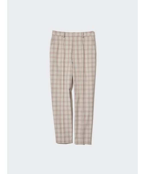 スマートアンクルパンツ(チェック・丈標準64~66cm)