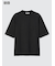 エアリズムコットンオーバーサイズTシャツ/5分袖