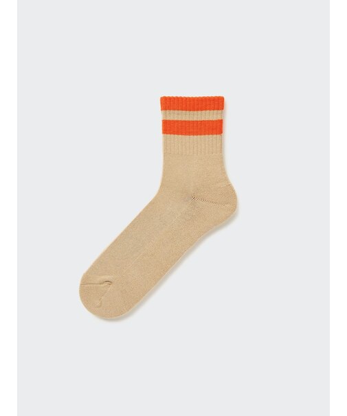 パイルラインハーフソックス