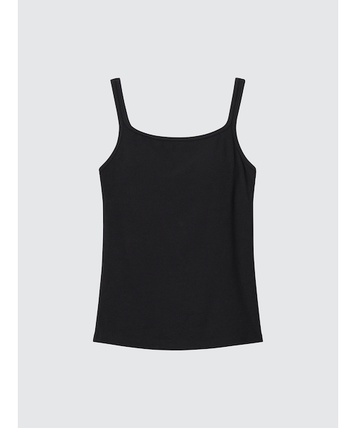 エアリズムブラタンクトップ 黒 UNIQLO - 2枚 エアリズム タンクトップ 黒 ブラック 3XL 4L 2XL