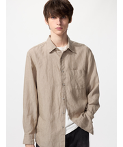 プレミアムリネンシャツ