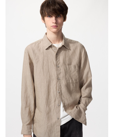 プレミアムリネンシャツ