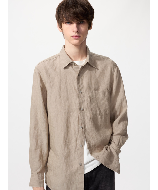 プレミアムリネンシャツ