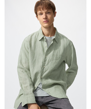 プレミアムリネンシャツ