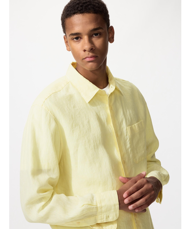 プレミアムリネンシャツ