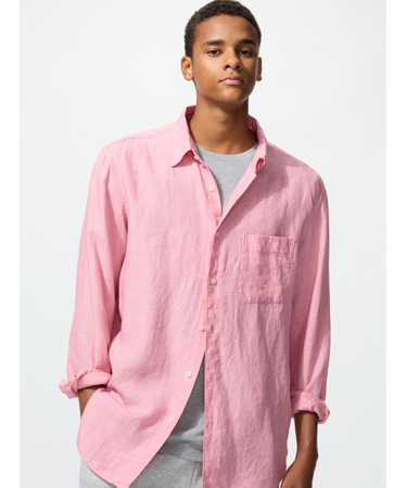 プレミアムリネンシャツ