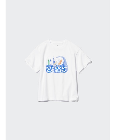 KIDS エアリズムコットングラフィックTシャツ（半袖）