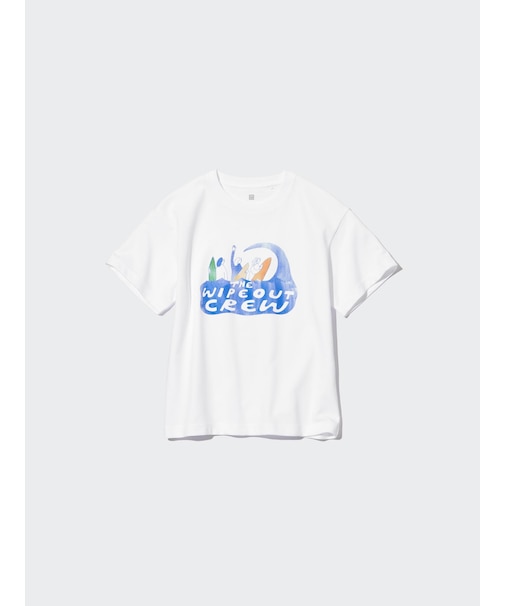 KIDS エアリズムコットングラフィックTシャツ（半袖）