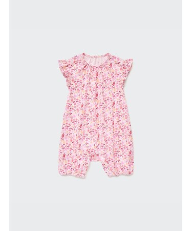 フライスショートオール（フラワー・半袖）